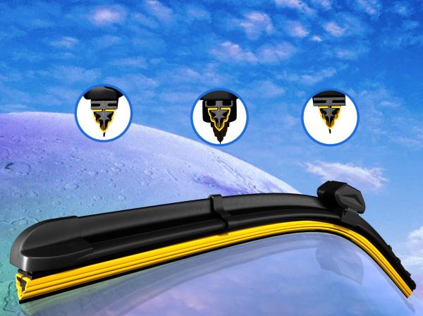 High Cleaning Performance Boneless Car Wiper 14 Inches for Cleaning