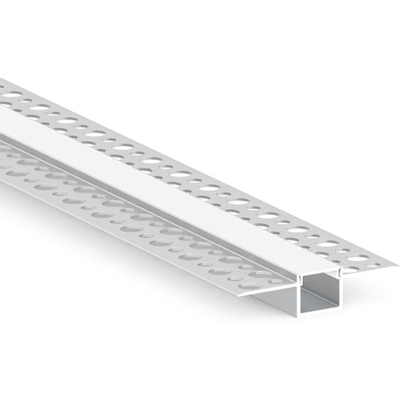 LEDCORP® Customized Aluminum Profile Recessed/Embedded/Reture Groove for Linear Light Assembly for Home Residence Office