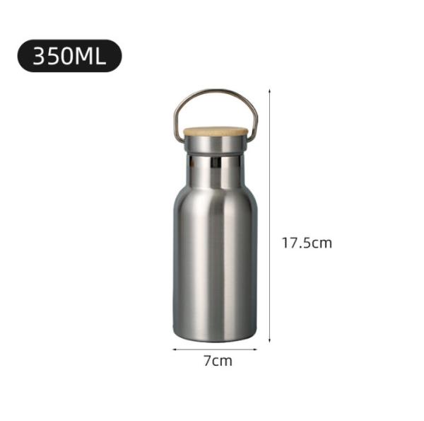 Gráfico de garrafas de água duplas isoladas de aço inoxidável clássico 25oz Proof Leak For Travel Gym Sport