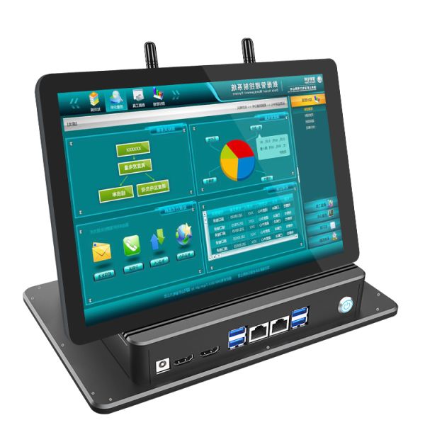 Industrial Fanless Panel PC 10-Point Touch Screen Aluminum Enclosure Windows/Android OS Wall Mount 1280x800/1920x1080 Stock