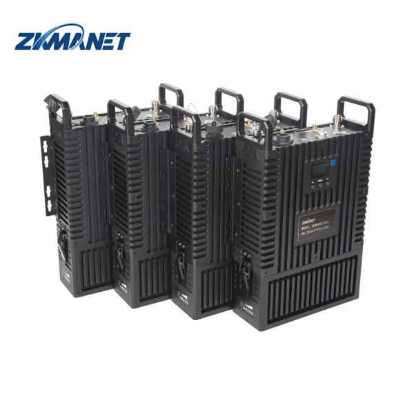 Industrial Automation MESH Radio 2.5M/5M/10M/20MHz 40MHz Optional Channel Bandwidth 7ms 2.5MHz/hop Latency