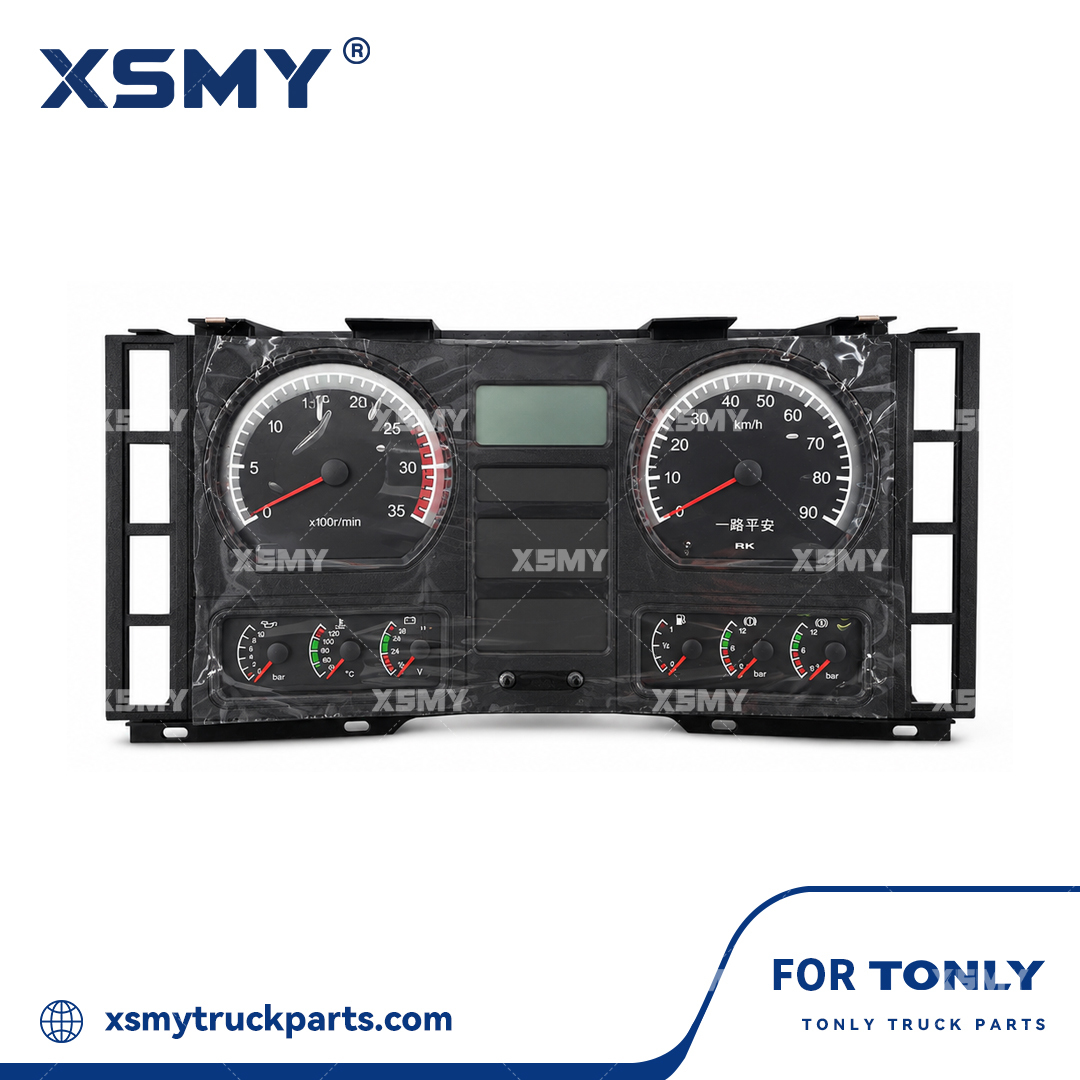 ZB208TLYN750 (8P) Dashboard Instrument Panel for TONLY Mining Trucks Cab Monitoring and Control System