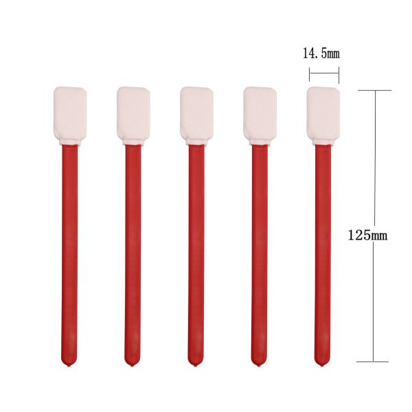 Tipped Cleanroom Knitted Polyester Swab For Printer Head Cleaning