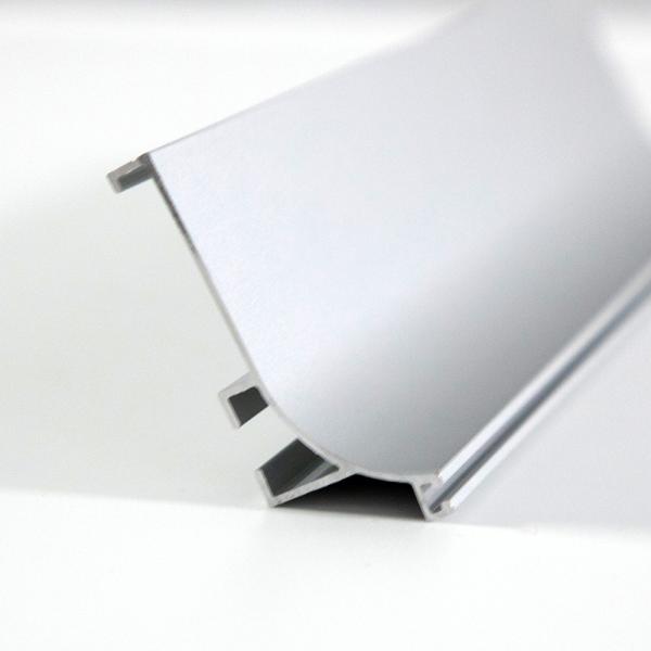 Silver Cabinet Edge Aluminium Kitchen Handles