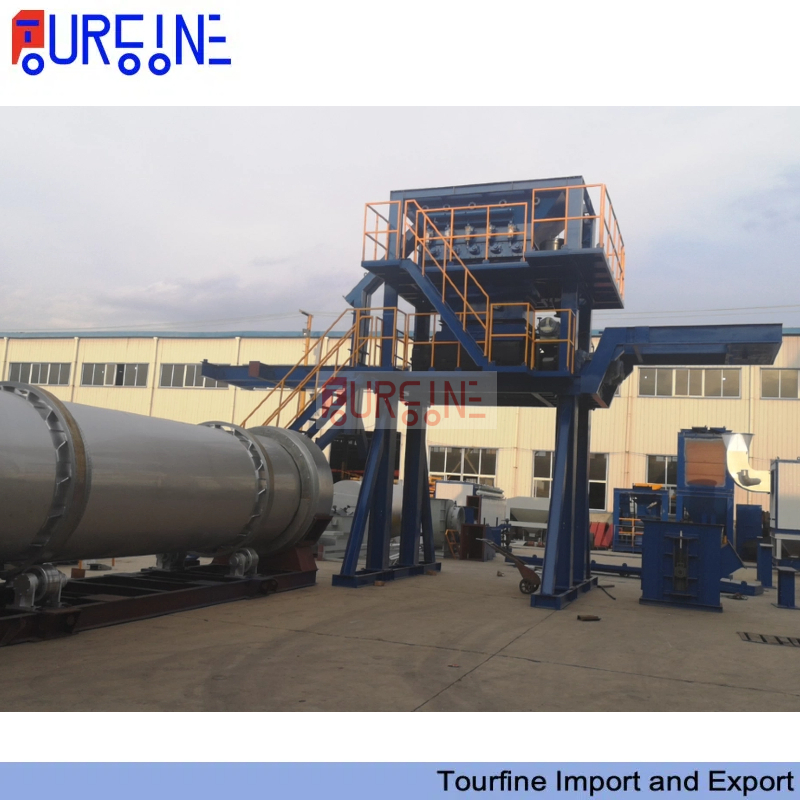 80 T/H Stationary Asphalt Mixing Plant For Highway And Road Construction