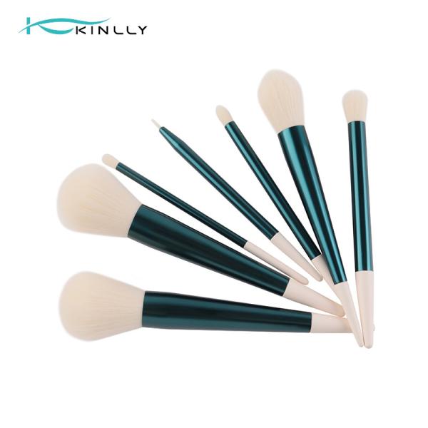 A escova de nylon macia da composição do cabelo do punho da resina ajustou jogos de ferramentas cosméticos da beleza