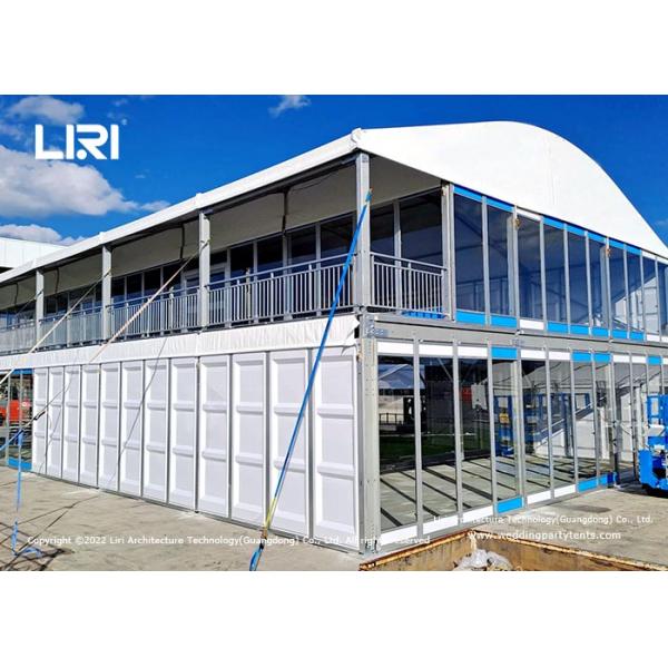 Waterproof Double Decker Tents 15X30m Aluminum Frame For Outdoor Event