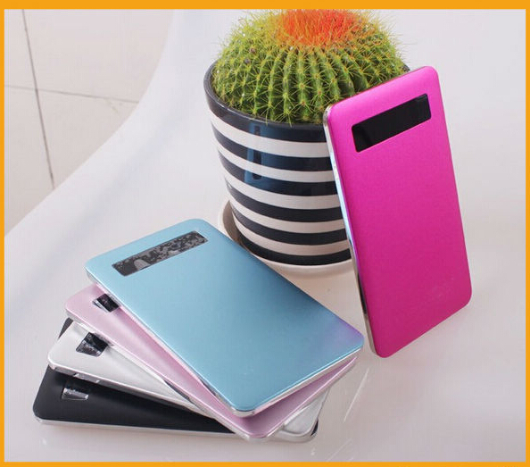 6000mah new unique product ideas super slim power bank for iphone/samsung/HTC