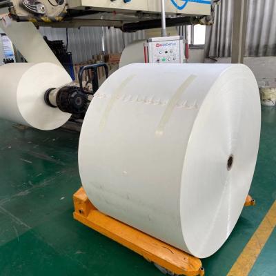 o papel do PE 150gsm+15g rola a matéria prima de papel do copo de chá de 130cm