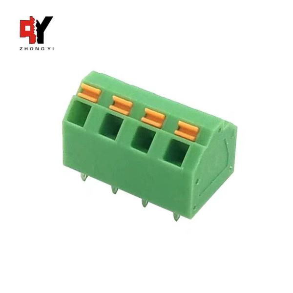 соединитель провода ввода питания терминального блока HQ249 Screwless весны PCB 3.81mm/5.08mm