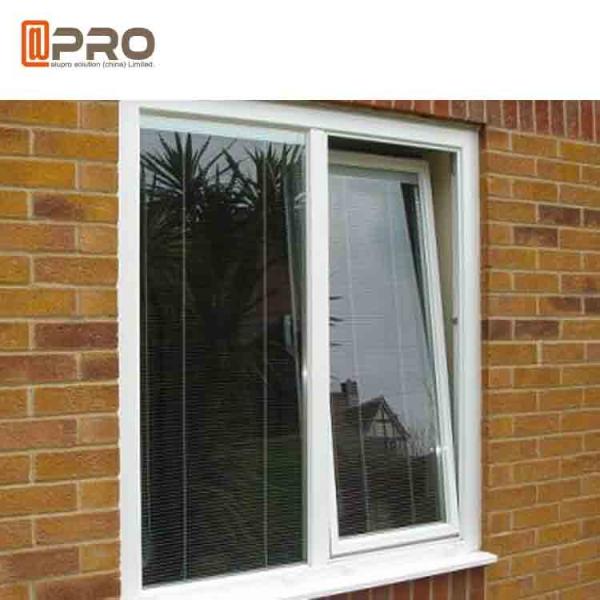 Inward Opening Aluminum Clad Casement Windows Power Coating Surface Treatment