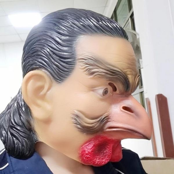 Professional Latex Movie Mask for Actors and Entertainers - One Size Fit Most Character Mask