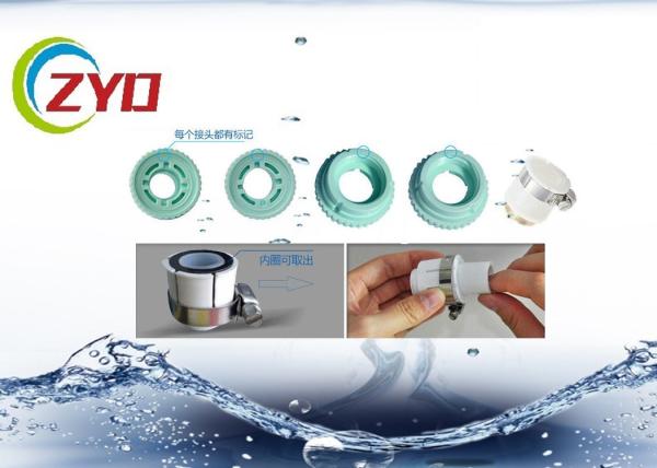 3 Filter Water Purifier For Tap Water , Double Out Water Purifier Tap Filter