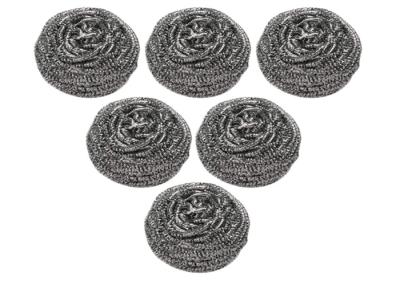 Strong Cleaning Stainless Steel Sponge Scrubber 10g For Plate / Removing Rust