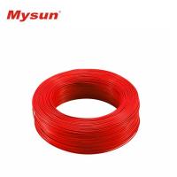O gancho flexível bonde de UL1199 20awg acima do cabo 600V do  do fio PTFE avaliou a tensão