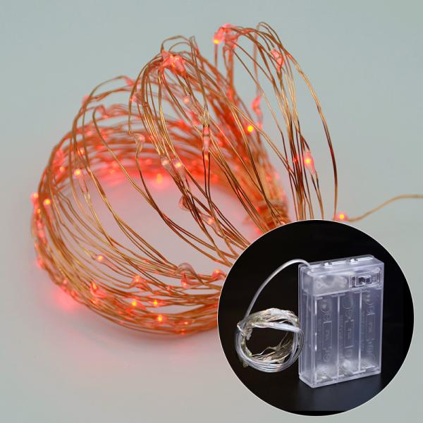 3*AA Battery Powered ON/OFF Multi-Color LED String Lights For Christmas, Party, Festival Decoraction