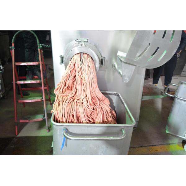 380v Electric Mincer Machine 15 Kw 5000kg/H Heavy Duty Mincer Machine