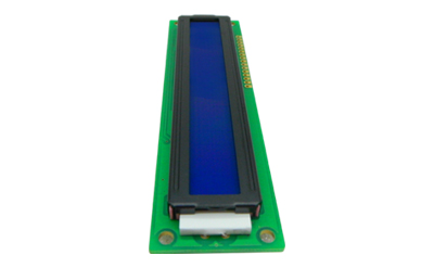 Negative COB 16x1 Character LCD 1601 Display With STN Blue Type Custom