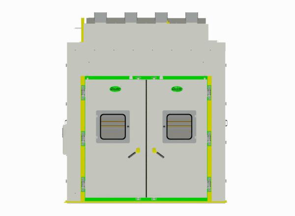 UV Accelerated Solar Radiation Test Chamber 14000L For New Energy Car