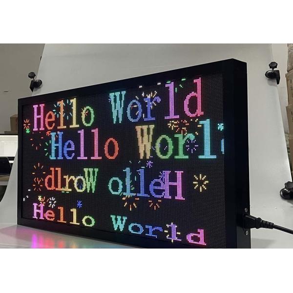 Водоустойчивое СИД P5RGB перечисляя знаки, экран приведенный Wifi Programmable цифров