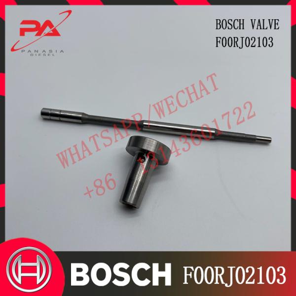 Ajustement commun d'injecteur de soupape de commande de rail de la qualité F00RJ02103 pour 0445120321 0445120445 0445120297