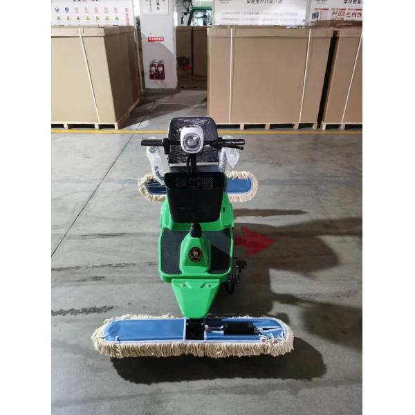10000m2/h Dual-Brush Floor Scrubber with Self-Cleaning and Carpet Washing Function