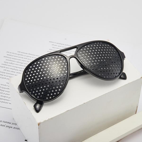 Anti-myopia Astigmatism Glasses With Holes  Eyeglasses Eyes Exercise Eyesight For Men Women Improvement Vision Care