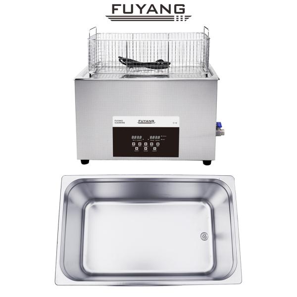 Líquido de limpeza ultrassônico superior de aquecimento do banco para o estêncil 19L 420W da tela de impressão