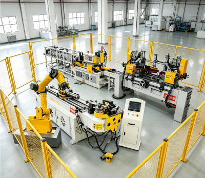 Pipe End Cutting Chamfering Bending Forming Automatic Production Line