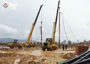 Flutuação eficiente do Vibro da construção para a engenharia da consolidação de