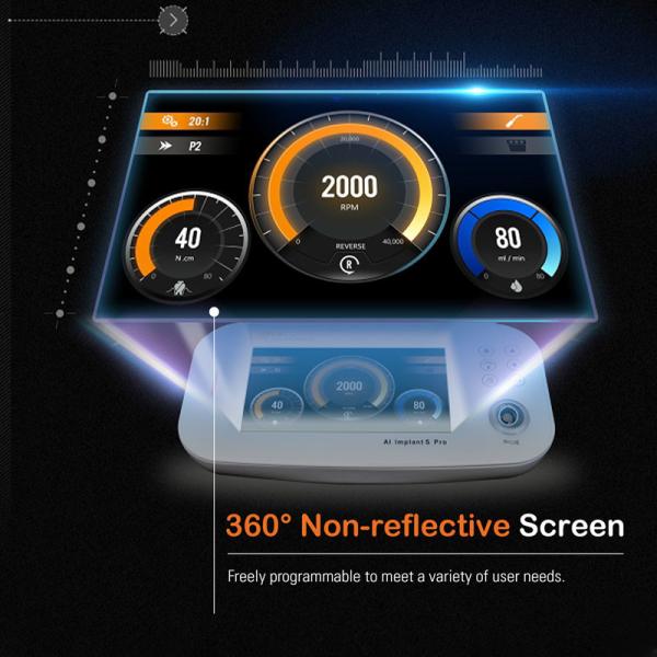 Инструменты зубного имплантата оптического волокна электрические, универсальный хирургический мотор имплантата