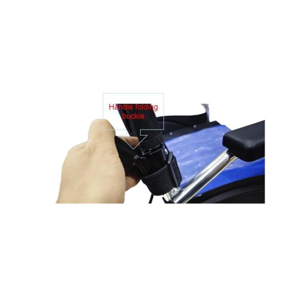 Quick Fold Light Weight Manual Folding Wheel Wheelchair Standard Wheelchair 79*28*30cm