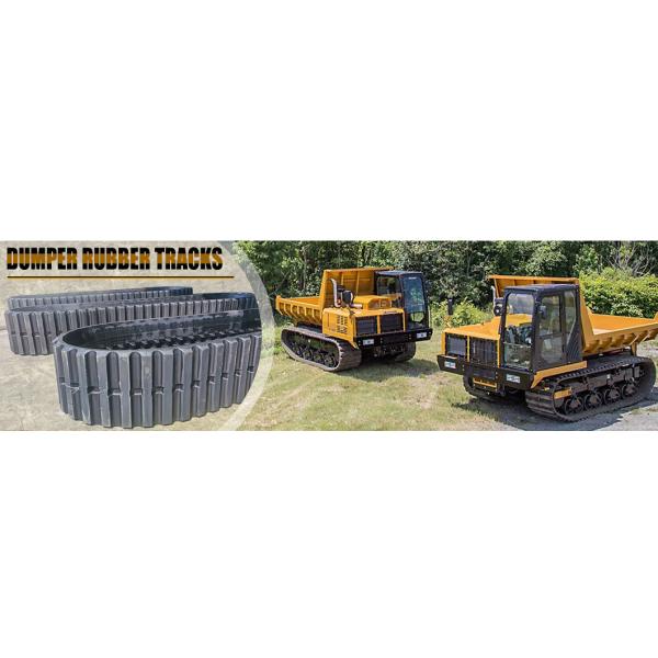 OEM Construction Machinery Rubber Tracks 500X100X62 for Morooka Mk60 Mk80 Mk100s Dumper