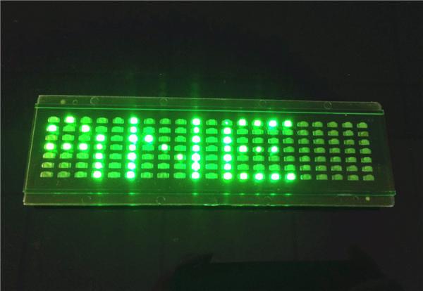 Green color scrolling LED message display T-shirt