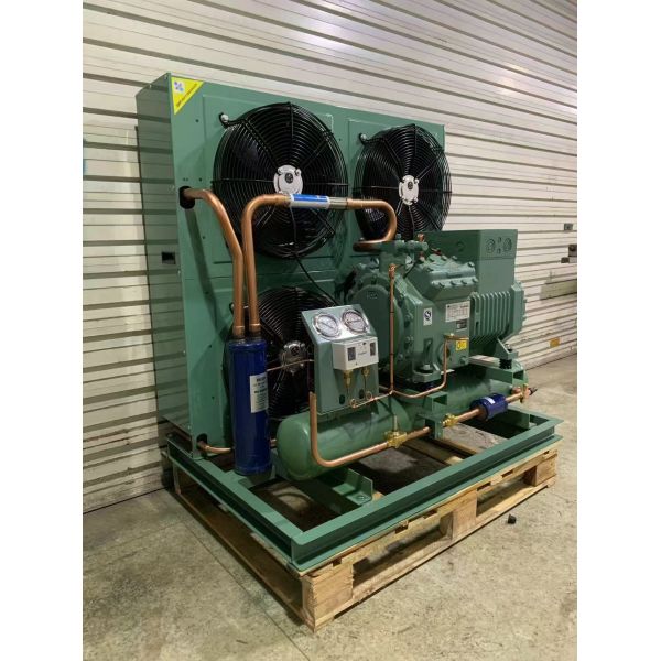 Cold Room Refrigeration Air Cooled Semi-Hermetic Compressor Medium Temperature Condenser Evaporator Freezer Unit Motor 2HP-50HP
