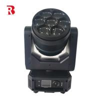 7pcs 40W Alto brilho RGBW Big Bee Eye Moving Head Para DJ Clubs