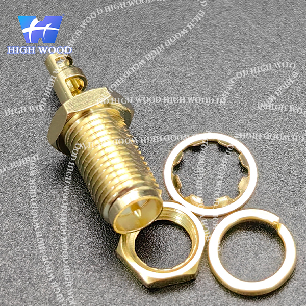 SMA Series RF Coaxial Connector,SMA-KY11 Thread Dual Window Inner Pin