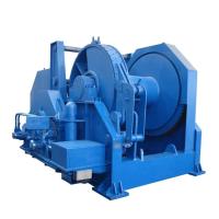 Cilindro dobro Marine Hydraulic Winch 1-75 Ton Metal Steel