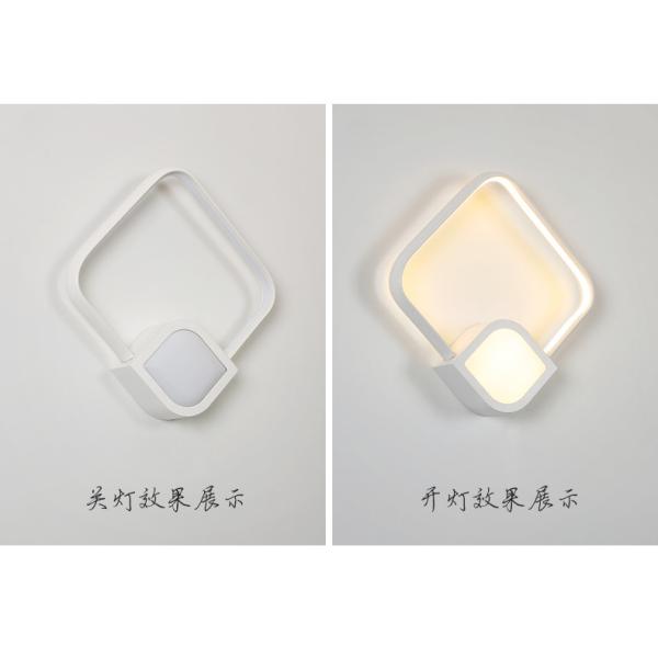 LED Wall Lamps  Acrylic Iron Aluminum  Warm White Light White Color