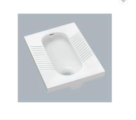 600X460X220mm Squat Type Toilet Bowl Pedestal Squat Toilet Anti Odor