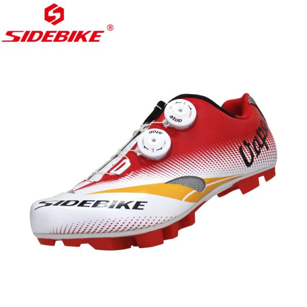 Sports Safety MTB Cycling Shoes , Mountain Bike Cycling Shoes Easy Adjustment
