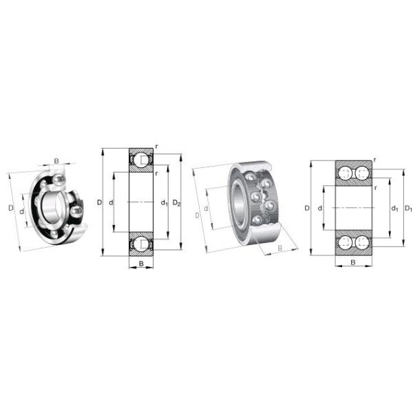 High Speed Precision 608 ZZ Skateboard Bearing 608 Rs 8x22x7mm Roller Longboard Skateboard Ball Bearing