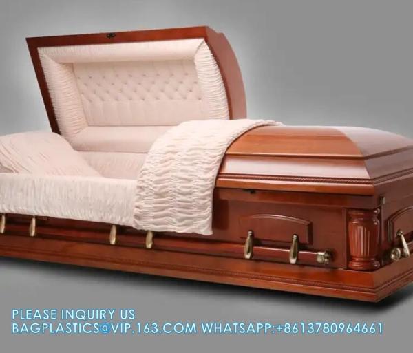 Solid Wood Caskets Wood Veneer MDF Caskets Cardboard Caskets European Coffins Cremation Caskets Metal Caskets