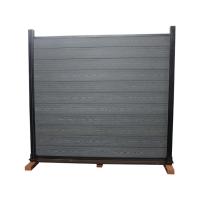 cerca Panels Embossed Co de 1.8m x de 1.8m Wpc - placas exteriores da casa da extrusão