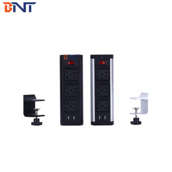 Aluminum alloy fixed on table clamp socket for office table