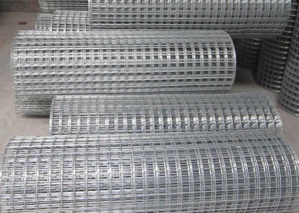 Galvanized Stainless Steel Welded Wire Mesh Rolls For Construction / Fence
