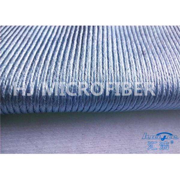 Равнина покрасила зеленую & голубую ткань Microfiber на стеклянная ткань 60