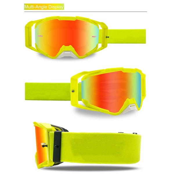2023 CE Approved Sports Eyewear Custom Motocross Goggles for Motorcycle Enthusiasts