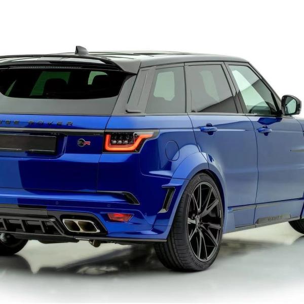 Replacement Repair Land Rover Body Kit 2017 - 2019 Spoiler Hood Resin Fiber Front Lip