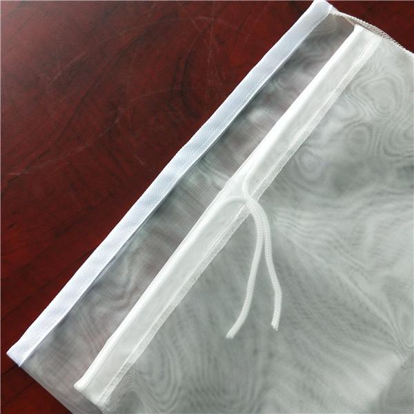FDA Food Grade Nylon Mesh Bags / Nut Filtration Bag Customized Size And Logo